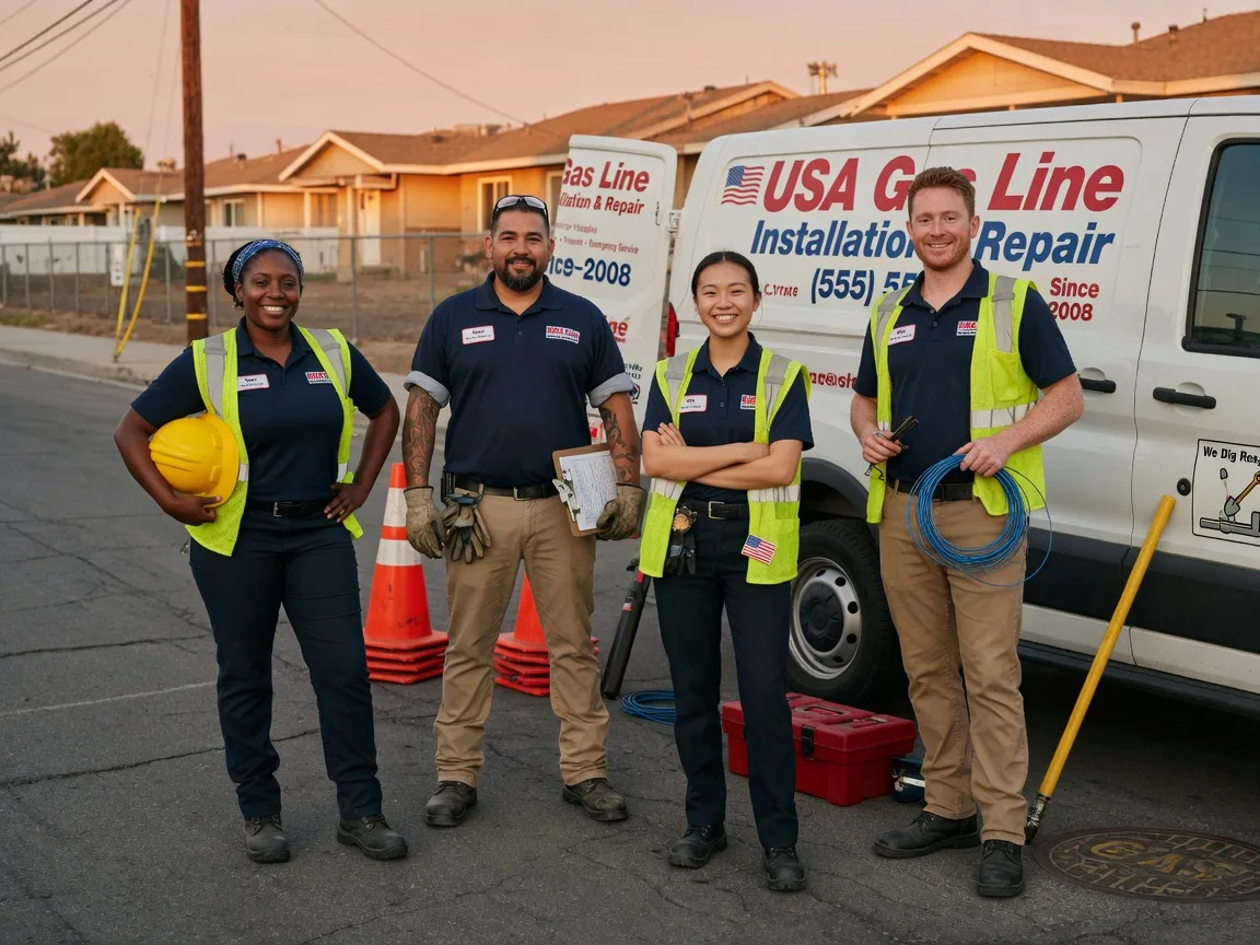 Gas Line Installation company in Hurst, IL